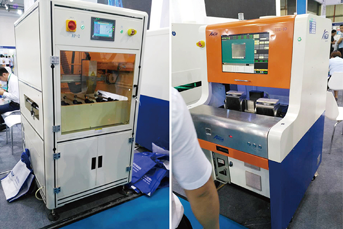 安達參加第一屆中國手機制造自動化展會