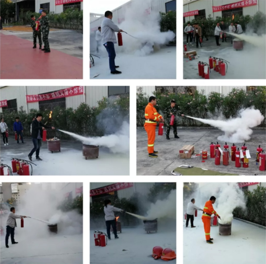 安達(dá)全員行動(dòng)參與2018年度消防應(yīng)急演練