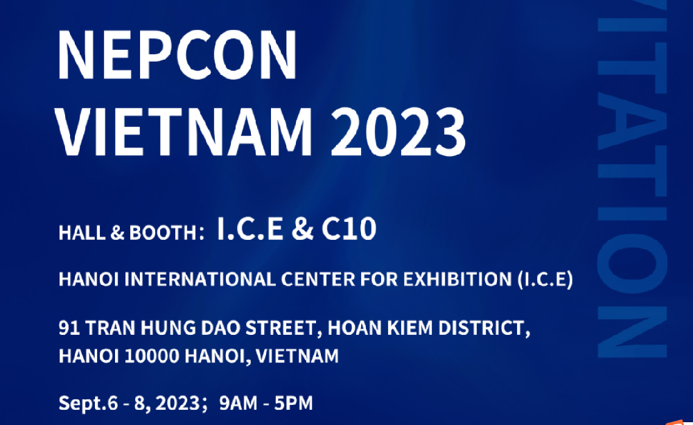 展會預告|安達智能亮相NEPCON VIETNAM 2023